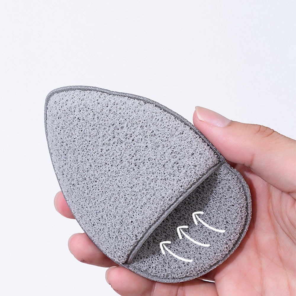 Kiss Beauty Makeup Remover - Exfoliating Face Wash Cleansing Puff Flutter