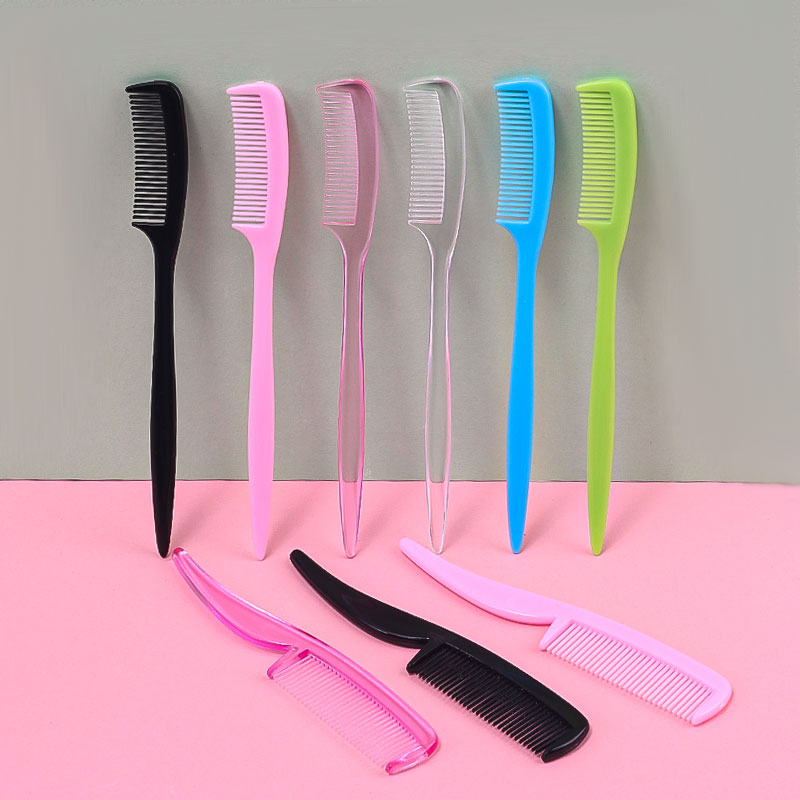 Beauty Makeup Kit - 25pcs Multicolor Mini Eyebrow Comb Set