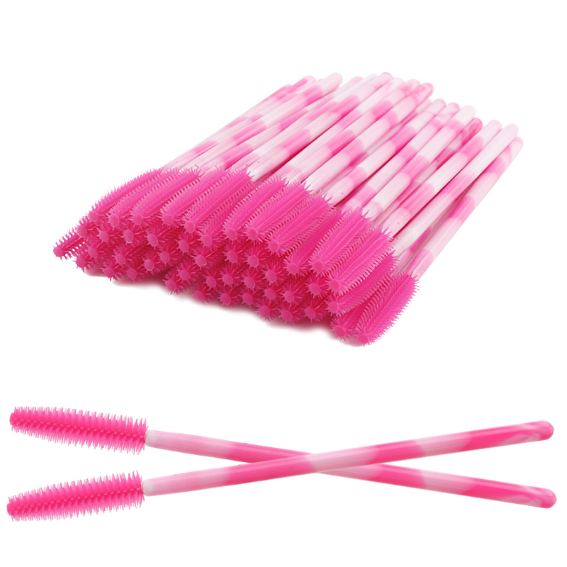 50/100Pcs Disposable Silicone  - Makeup Brush Set ulasan dan harga