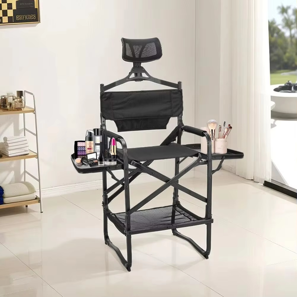 Tall Directors Chair Heavy Dut - Beauty Makeup Desk ulasan dan harga