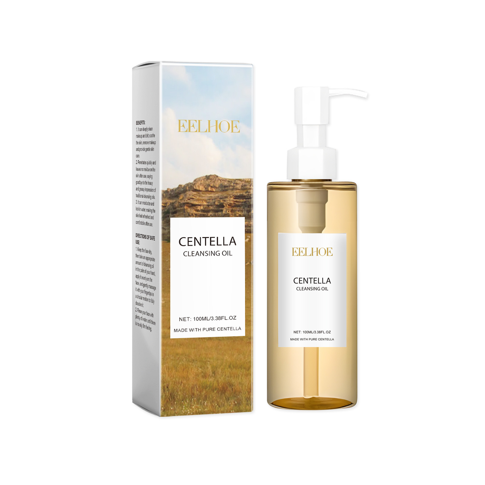 EELHOE Centella Cleansing Oil  - Kiss Beauty Makeup Remover ulasan dan harga