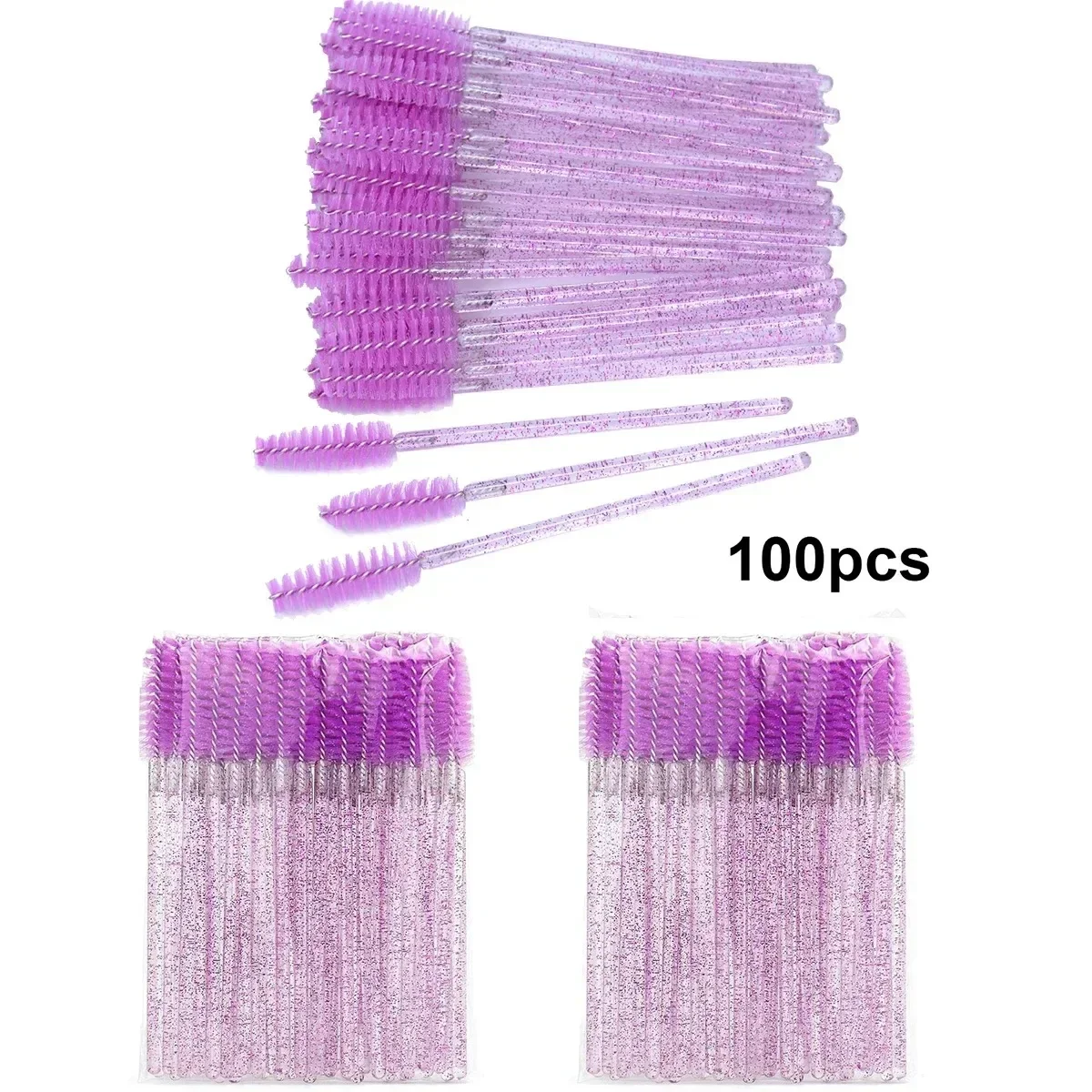Wholesale 100pcs Disposable Ey - Makeup Brush Set ulasan dan harga
