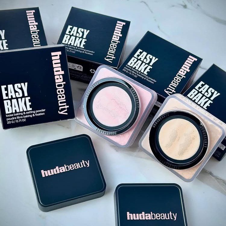 New Color Blocking Huda Easy B - Huda Beauty Makeup Bag ulasan dan harga