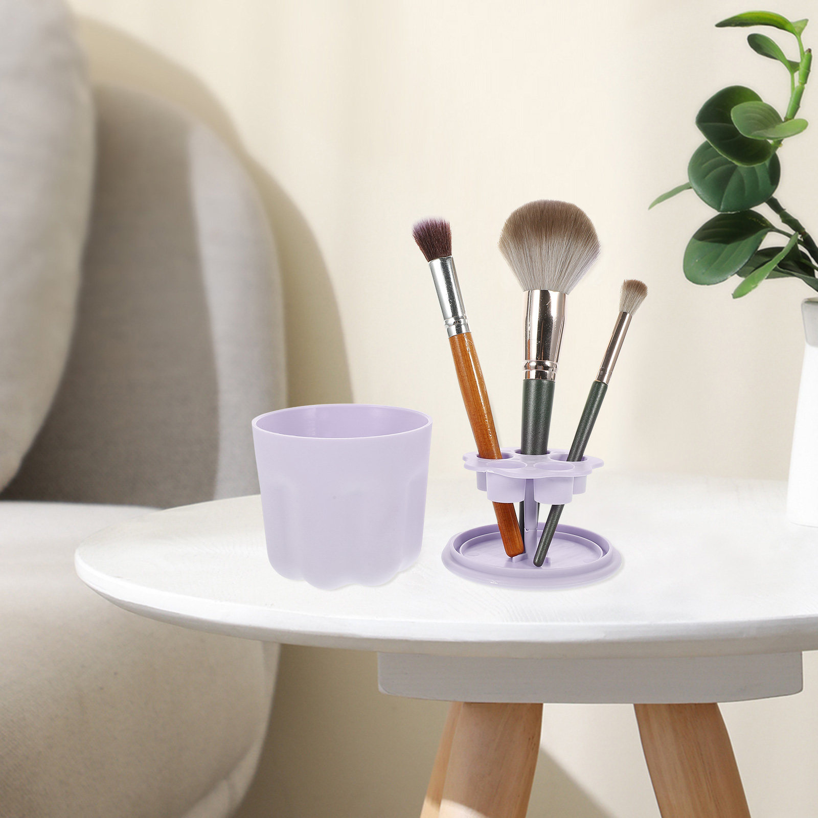 1Set Makeup Brush Cleaning Box - Beauty Makeup Kit ulasan dan harga