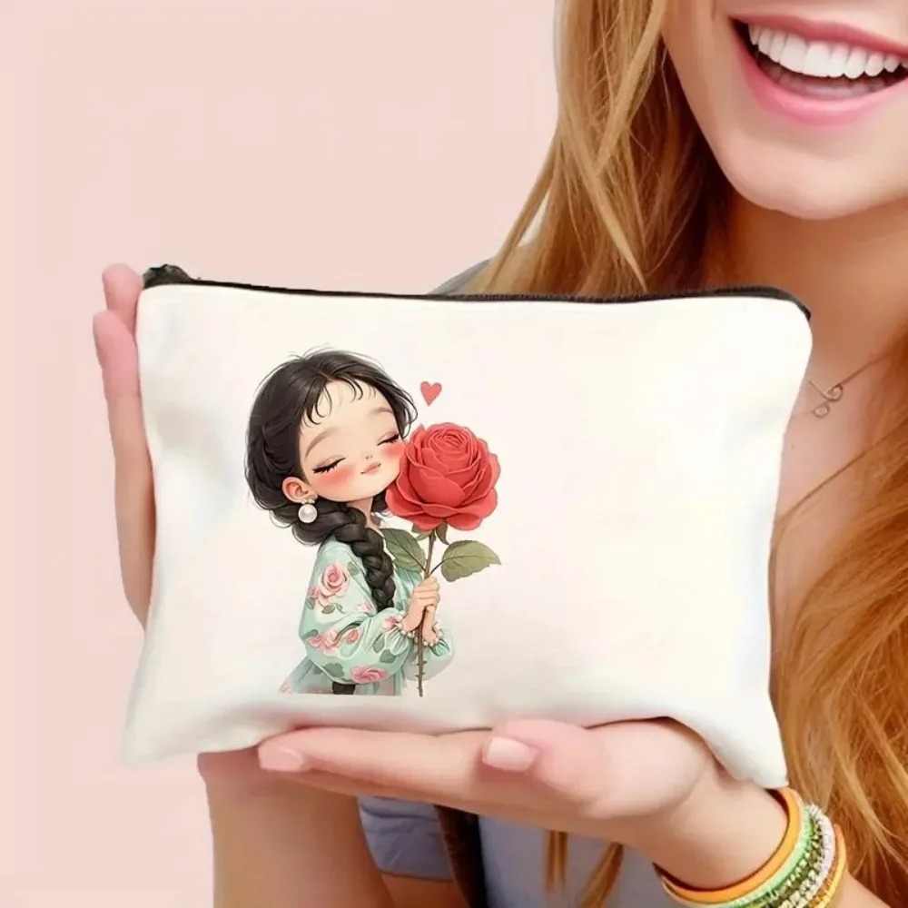 Vintage Chic Makeup Bags Zippe - Beauty Makeup Bag ulasan dan harga