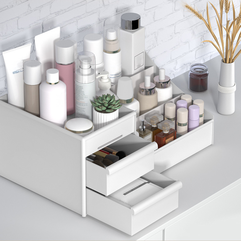 Large Capacity New Drawer Make - Beauty Makeup Desk ulasan dan harga