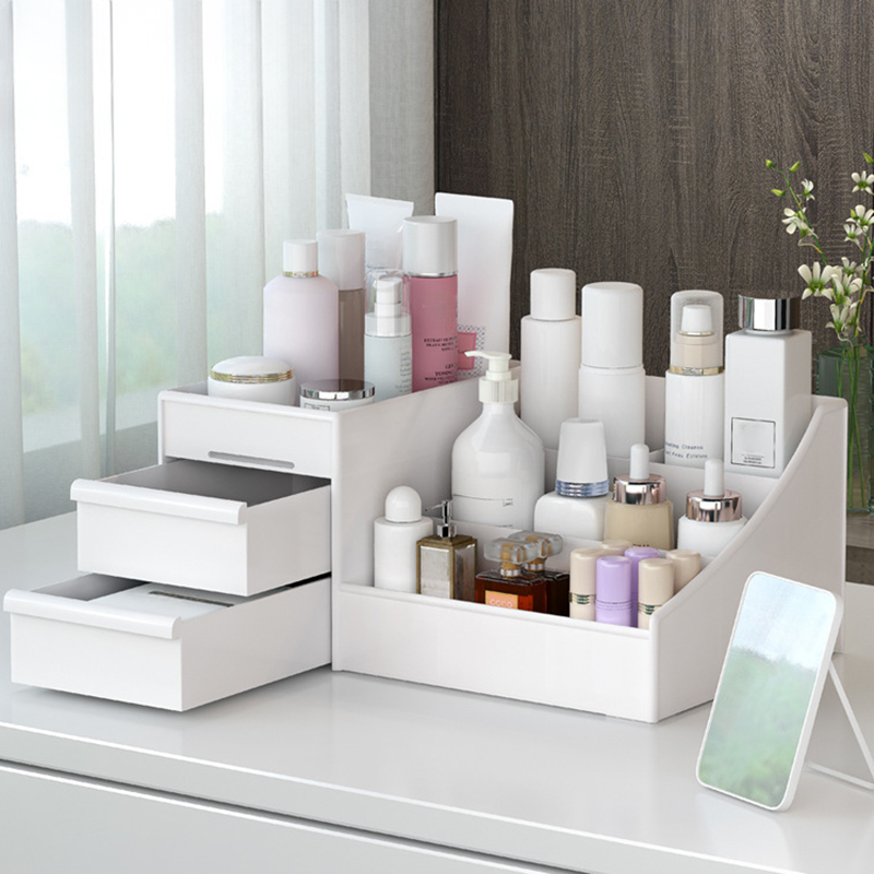 Large Capacity New Drawer Make - Beauty Makeup Desk ulasan dan harga
