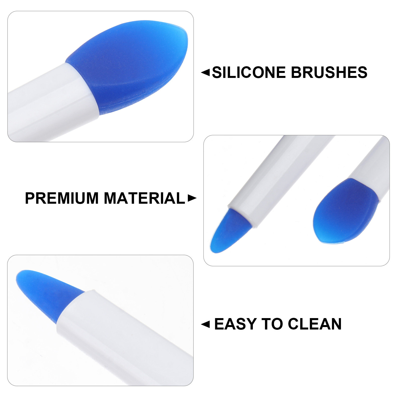 1Set Silicone Lip Brush Set Li - Makeup Brush Set ulasan dan harga