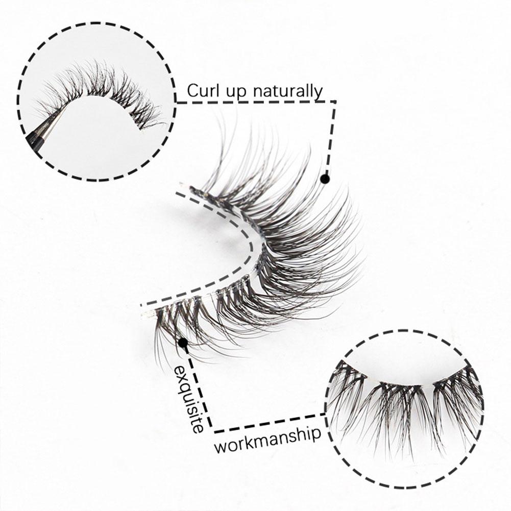 False Eyelashes Extension Soft - Beauty Makeup Looks ulasan dan harga