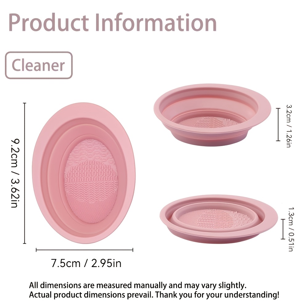 Foldable Silicone Makeup Brush - Makeup Brush Set ulasan dan harga