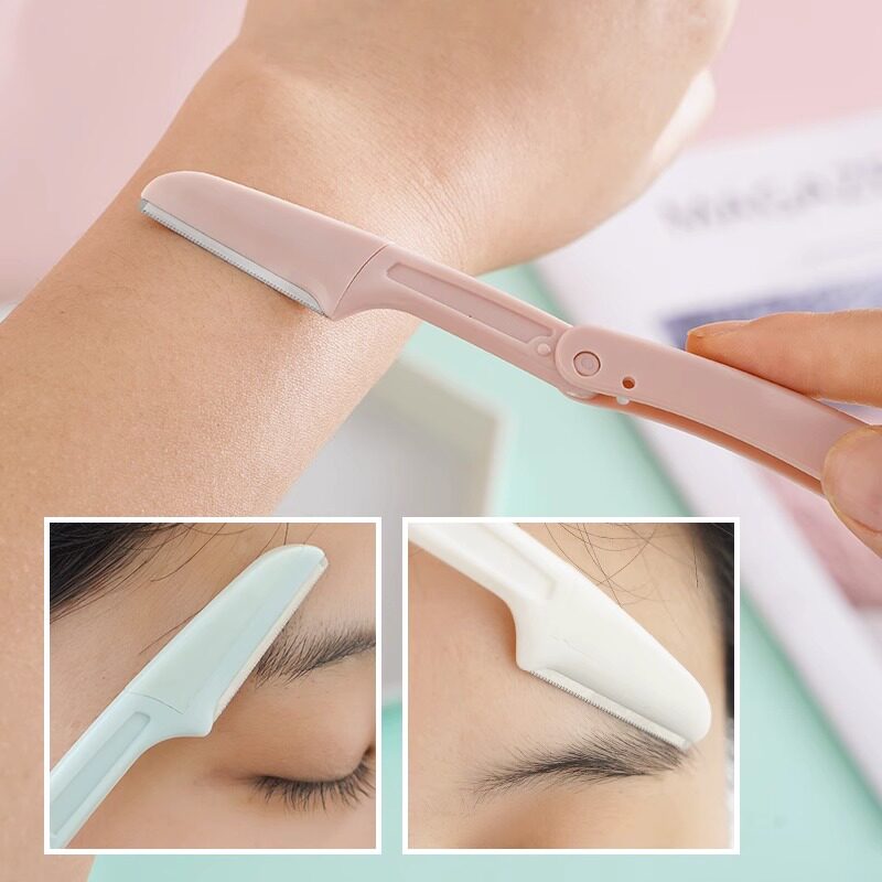 Folding Eyebrow Razor for Wome - Kiss Beauty Makeup Remover ulasan dan harga