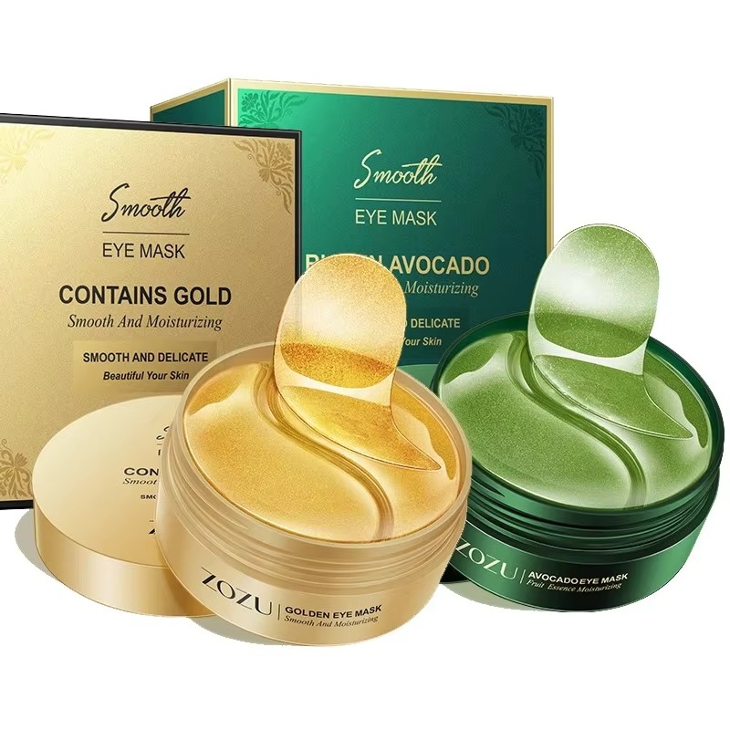 60pcs Golden Collagen Avocado  - Collagen Eye Patch ulasan dan harga