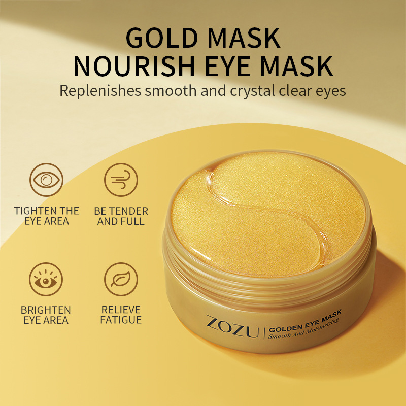 60pcs Golden Collagen Avocado  - Collagen Eye Patch ulasan dan harga