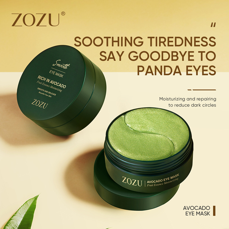 60pcs Golden Collagen Avocado  - Collagen Eye Patch ulasan dan harga