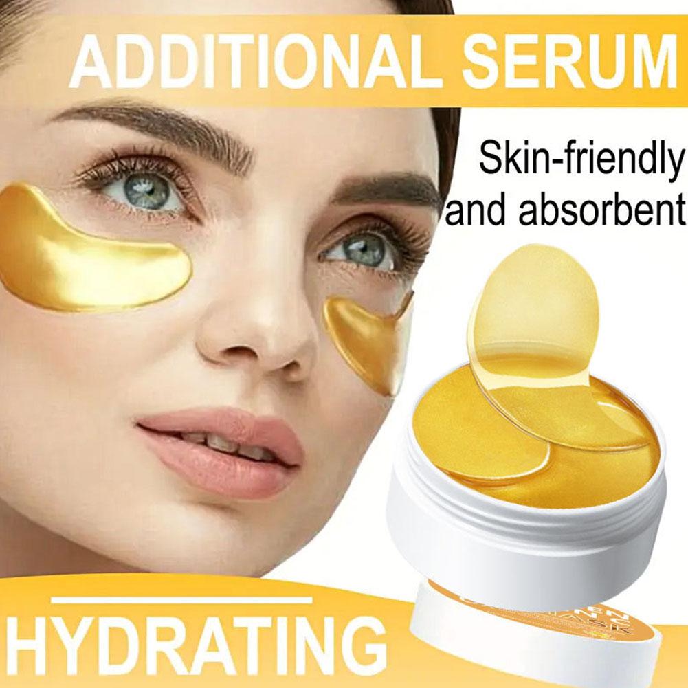 Collagen Vitamin Eye Mask 60pc - Collagen Eye Patch ulasan dan harga