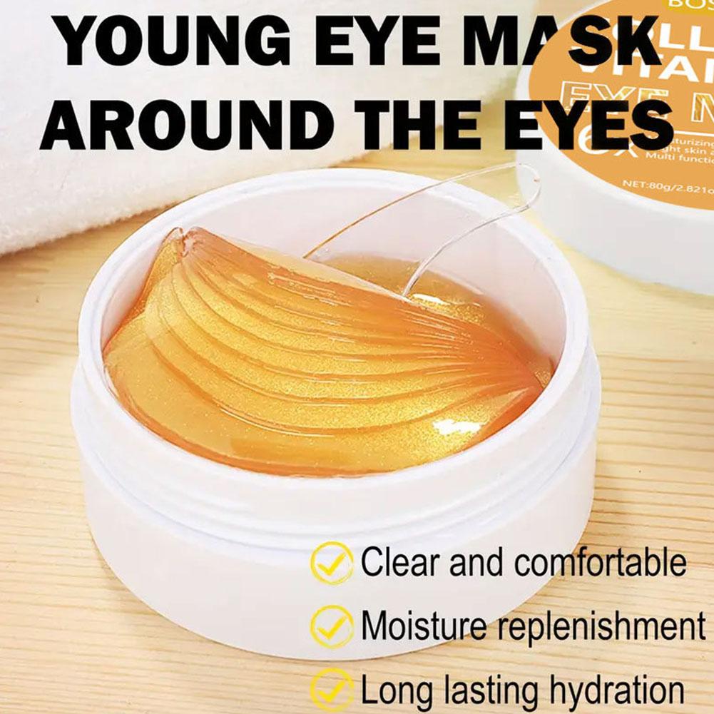 Collagen Vitamin Eye Mask 60pc - Collagen Eye Patch ulasan dan harga