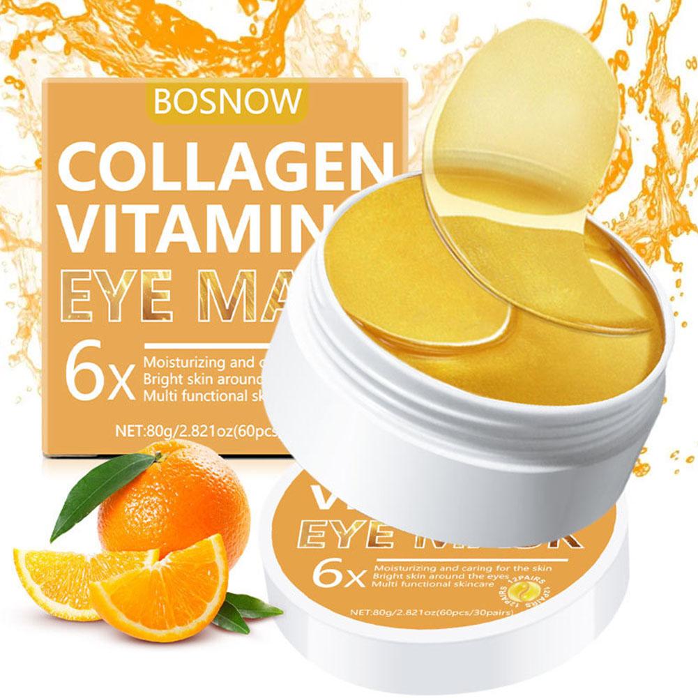 Collagen Vitamin Eye Mask 60pc - Collagen Eye Patch ulasan dan harga
