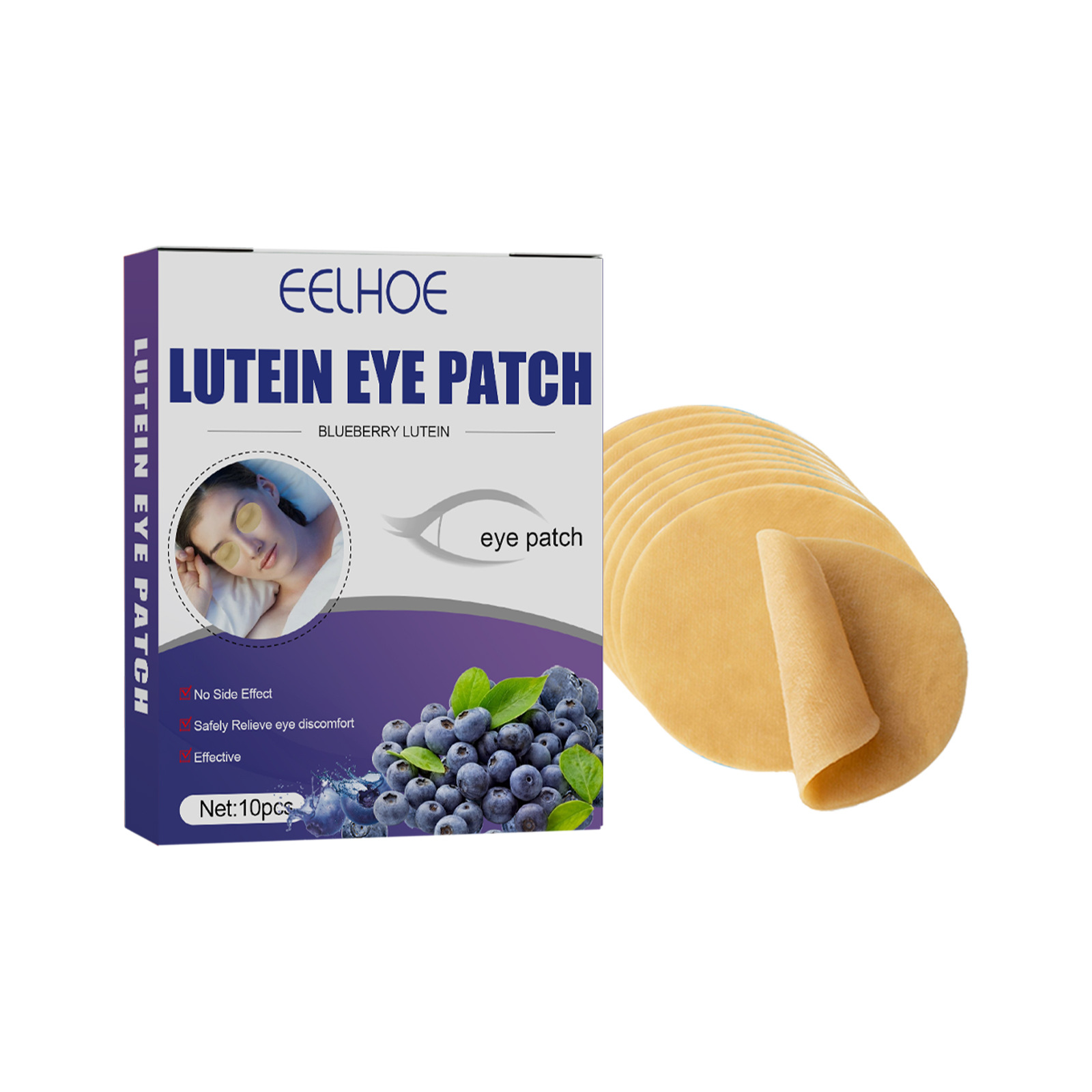 EELHOE Blueberry Lutein Eye Pa - Collagen Eye Patch ulasan dan harga