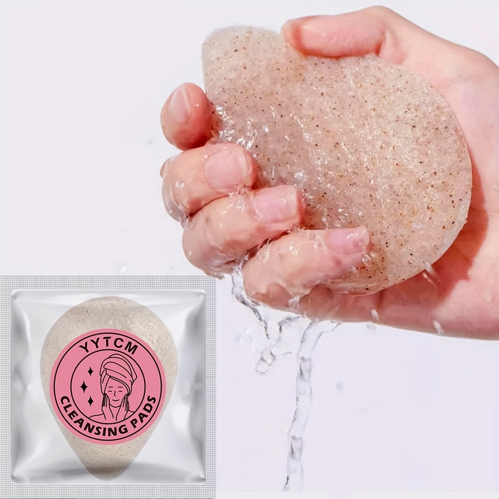 Walnut Seed Konjac Face Sponge - Kiss Beauty Makeup Remover ulasan dan harga