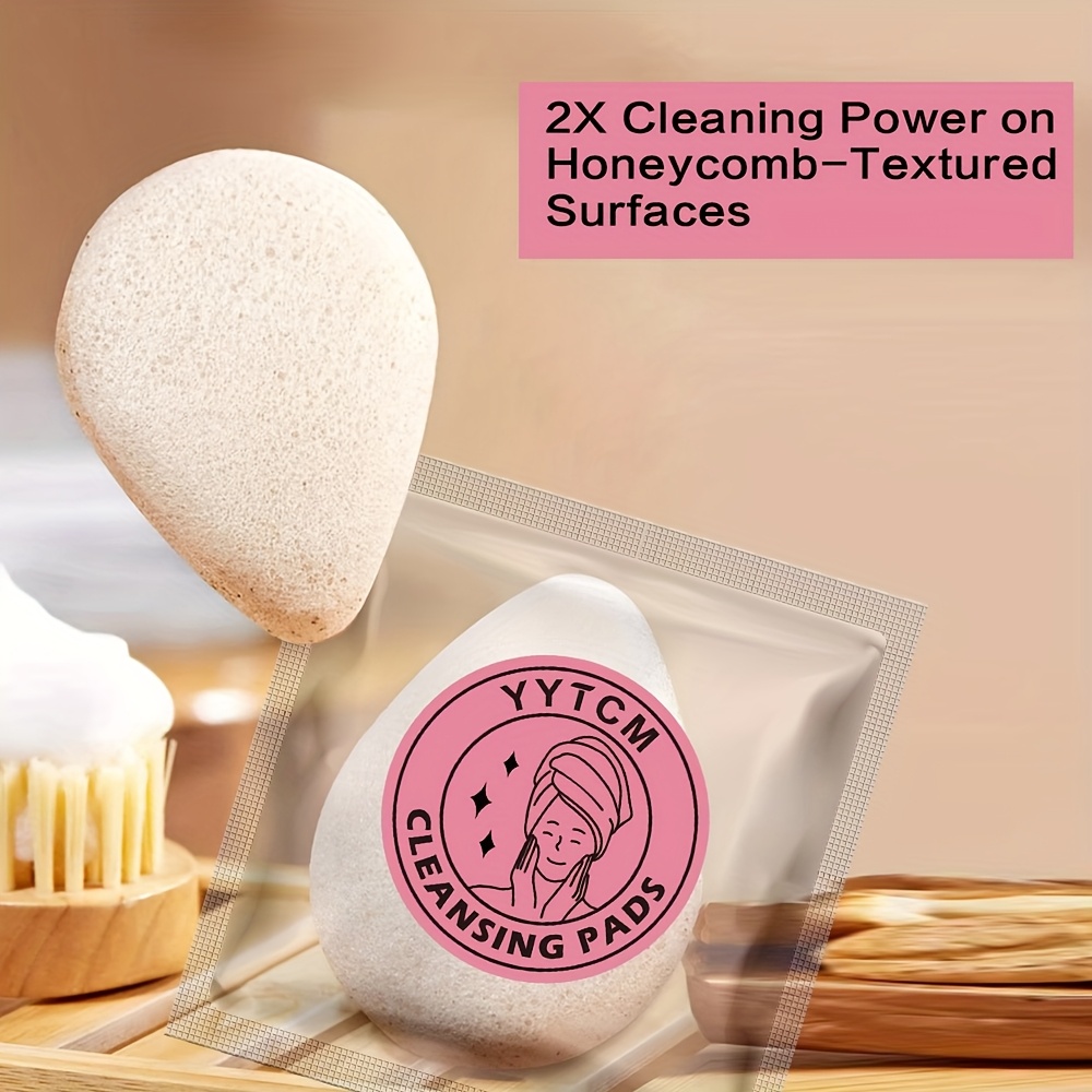 Walnut Seed Konjac Face Sponge - Kiss Beauty Makeup Remover ulasan dan harga