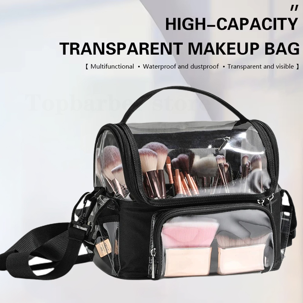 Makeup Brush Holder Backpack M - Beauty Makeup Bag ulasan dan harga