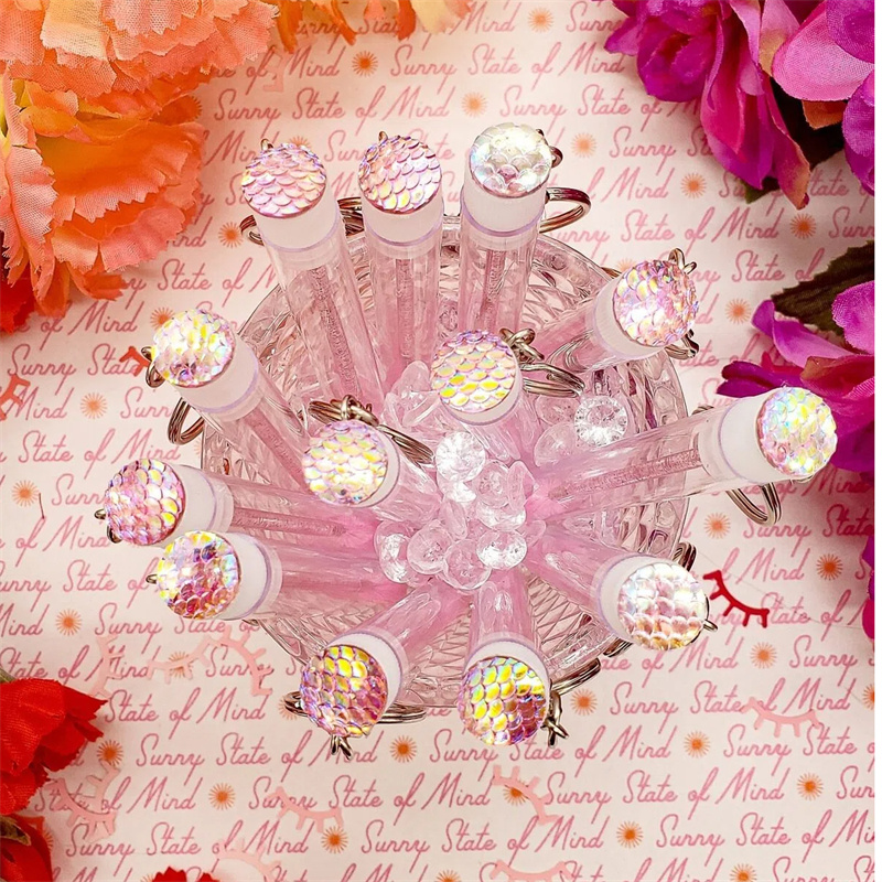 10Pcs Keychain Eyelash Spoolie - Beauty Makeup Youtube ulasan dan harga