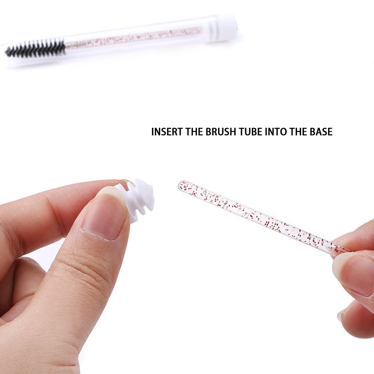 50PCS Dust-Proof Eyelash Brush - Makeup Brush Set ulasan dan harga