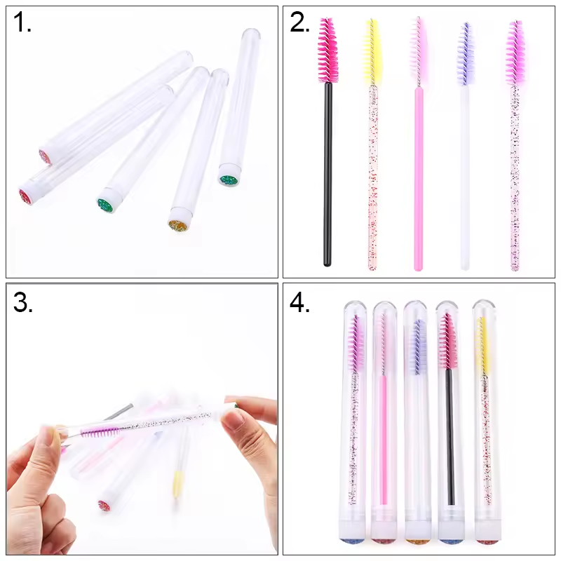 Eyelash Brush Tube With Eyebro - Beauty Makeup Youtube ulasan dan harga