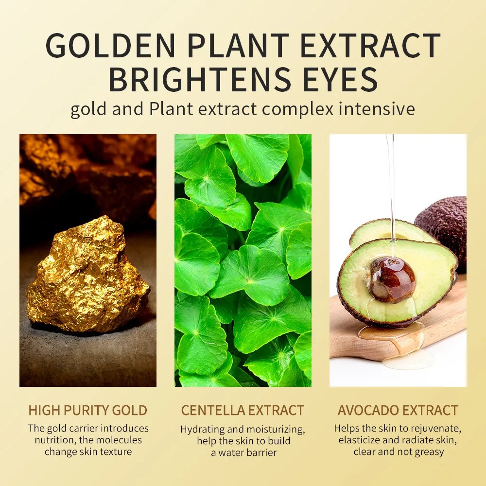 120pcs Avocado Golden Collagen - Collagen Eye Patch ulasan dan harga