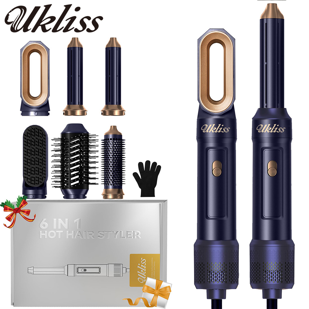 UKLISS 6 in 1 Hair Dryer Multi - Hair Straightener ulasan dan harga