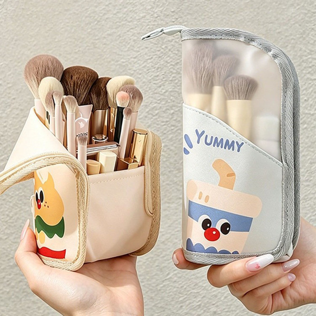 1Pcs Cosmetic Bag Travel Stand - Beauty Makeup Bag ulasan dan harga