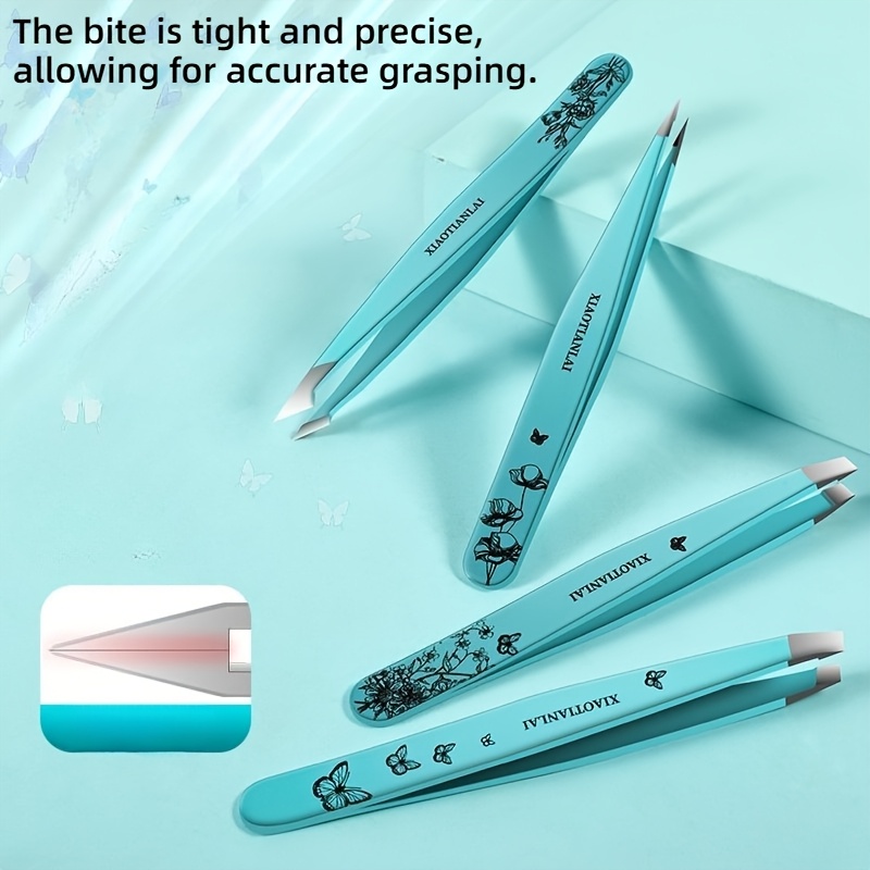 4Pcs Tiffany Blue Butterfly Fl - Beauty Makeup Bag ulasan dan harga