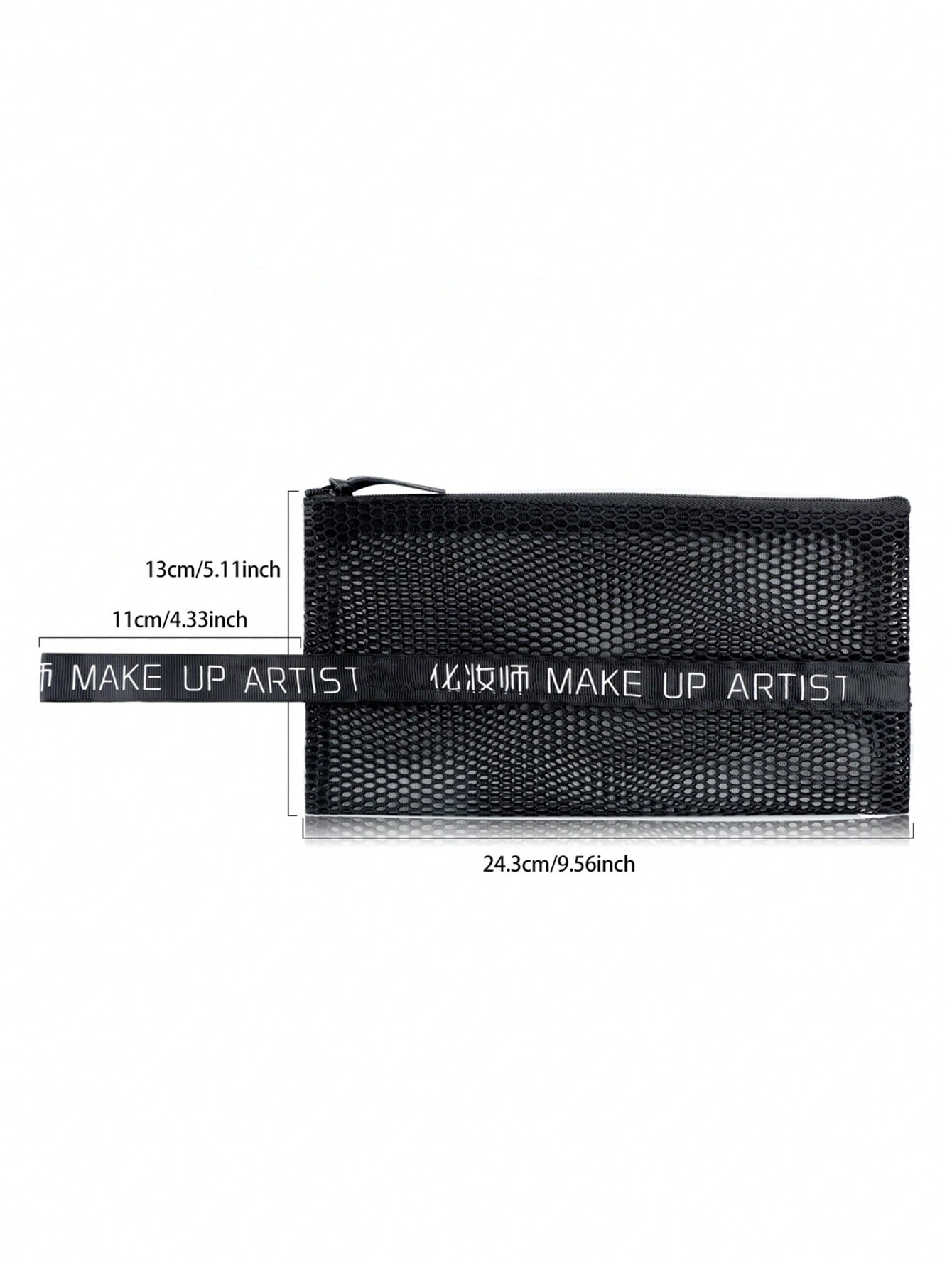1 Pcs Mesh Makeup Bag Zipper C - Beauty Makeup Bag ulasan dan harga