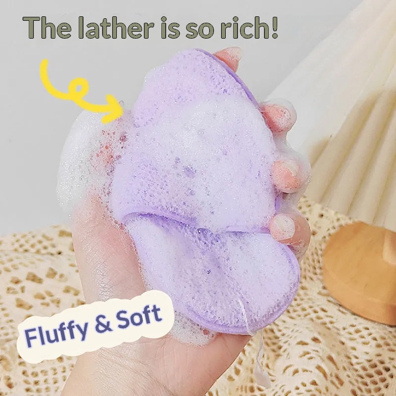 2PCS Facial Cleansing Sponge P - Kiss Beauty Makeup Remover ulasan dan harga