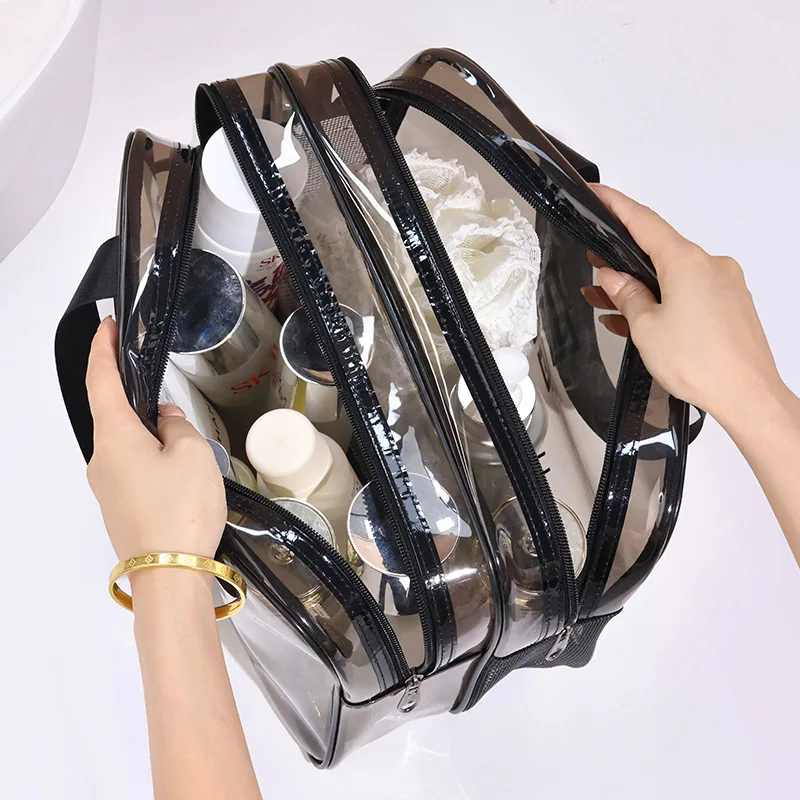 New Transparent Cosmetic Bag P - Beauty Makeup Women ulasan dan harga
