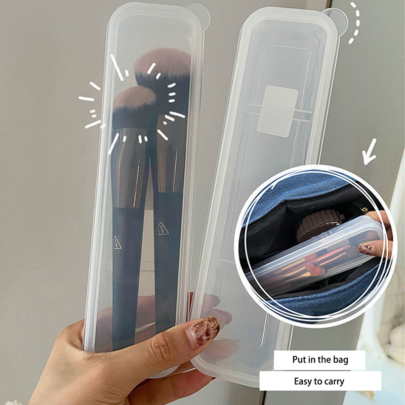 Makeup Brush Organizer Transpa - Beauty Makeup Women ulasan dan harga
