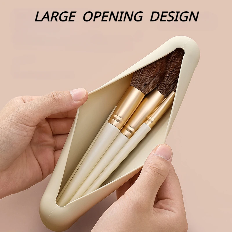 Travel Makeup Brush Holder Sil - Beauty Makeup Bag ulasan dan harga