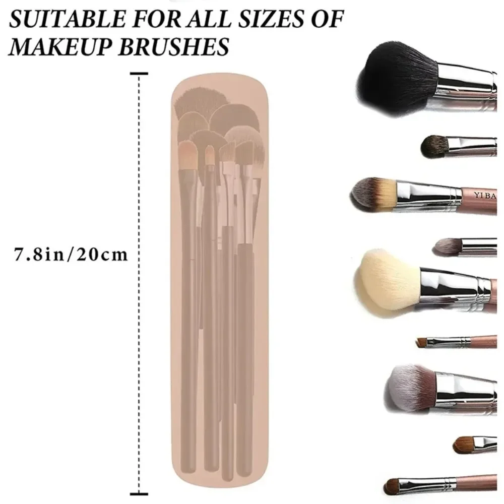 Travel Makeup Brush Holder Sil - Beauty Makeup Bag ulasan dan harga