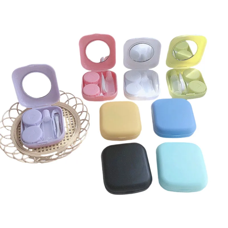 Mini Contact Lens Case Pocket  - Beauty Makeup Kit ulasan dan harga