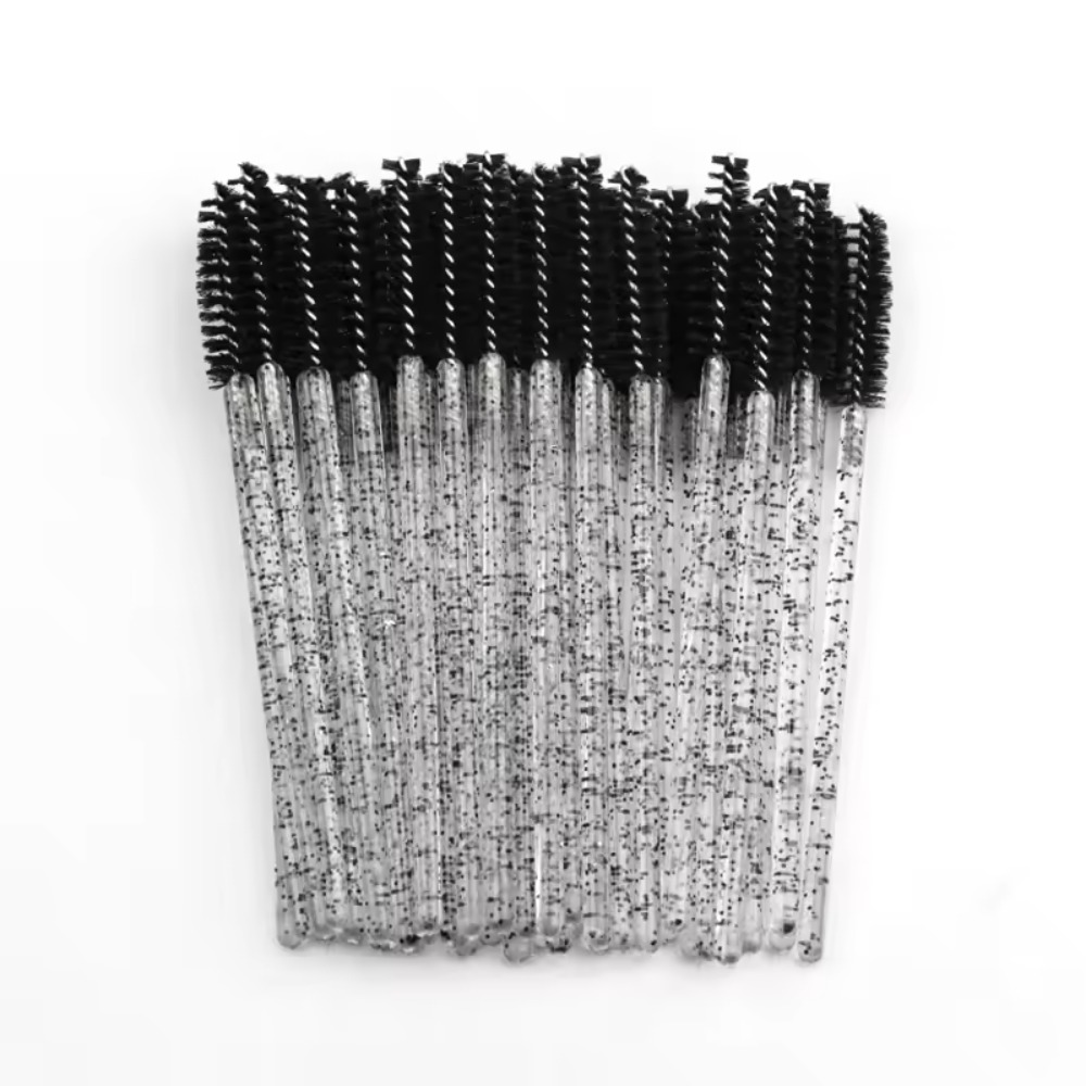 50-100PCS Crystal Eyelash Brus - Makeup Brush Set ulasan dan harga