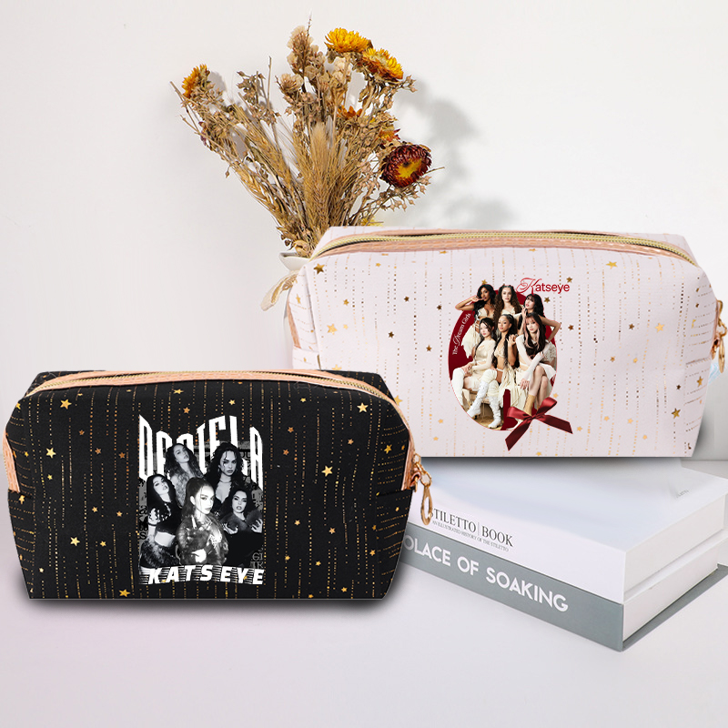 Fashion K POP K-KATSEYE Makeup - Beauty Makeup Bag ulasan dan harga