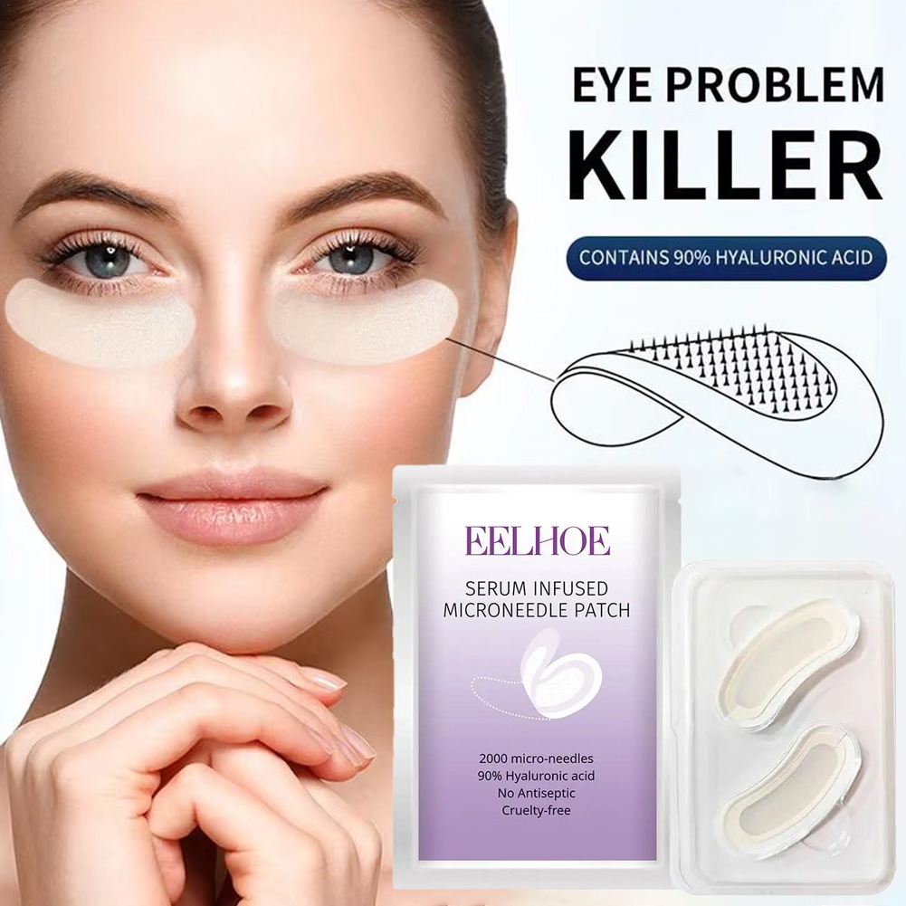 1 Pair Micro-needle Eye Patch  - Collagen Eye Patch ulasan dan harga