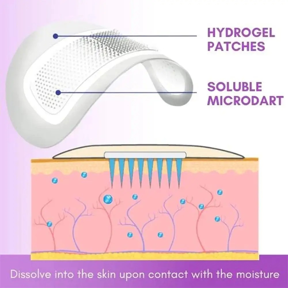 1 Pair Micro-needle Eye Patch  - Collagen Eye Patch ulasan dan harga