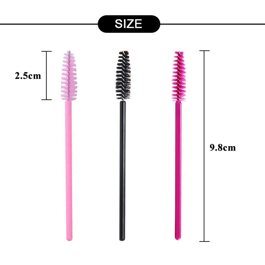100Pcs Disposable Micro Eyelas - Makeup Brush Set ulasan dan harga